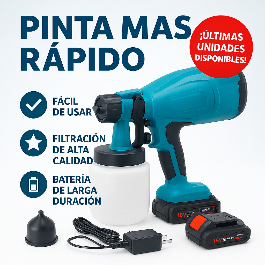 Pistola De Pintura Electrica